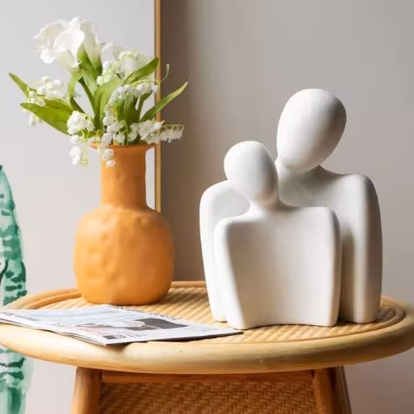 مجسمه زوج عاشق پلی استری