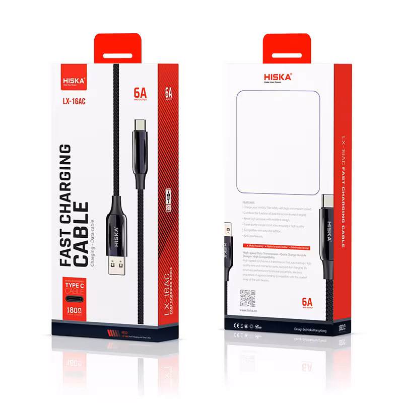 کابل شارژ LX-16ac hiska