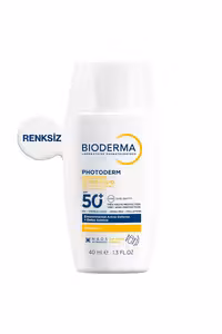 کرم ضد آفتاب بی رنگ انواع پوست بایودرما حجم 40 ml