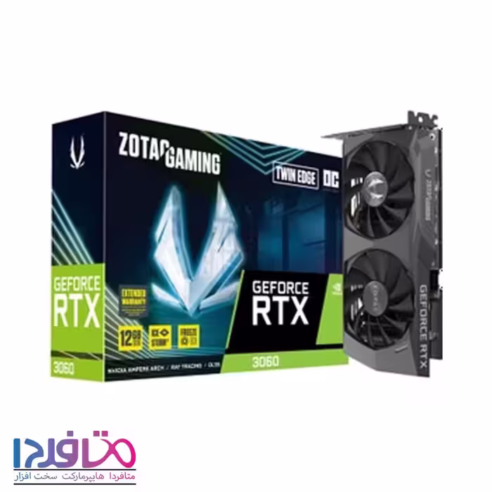 کارت گرافیک زوتک مدل GeForce GTX 3060 TWIN EDGE OC 12GB