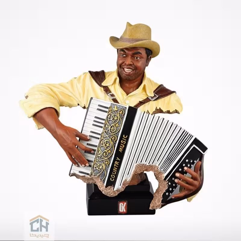 مجسمه فانتزی موزیسین گلدکیش مدل 617