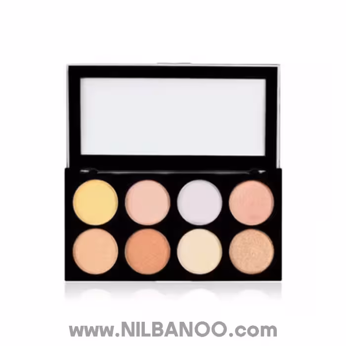 پالت کانتورو هایلایتر رولوشن مدلUltra Strob&Light Palette