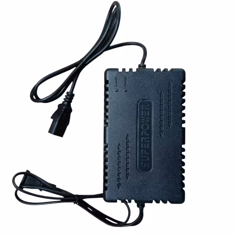 شارژر موتور سیکلت برقی 48 ولت مدل SP120-48BT