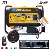 موتور برق بنزینی وینکو 10 کیلووات مدل R15500DWHB ریموت دار