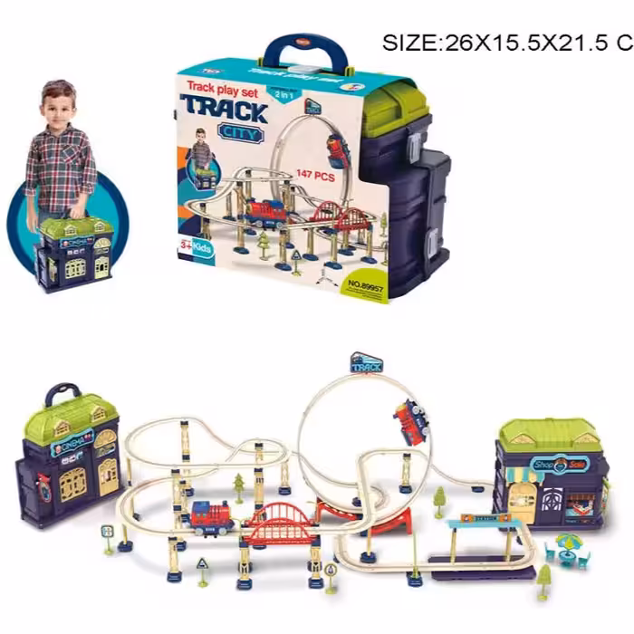 ست ریسینگ و قطار باطری خور 147 قطعه