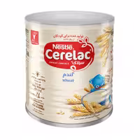 سرلاک گندم به همراه شیر نستله مناسب کودکان از پایان 7 ماهگی 400 گرم