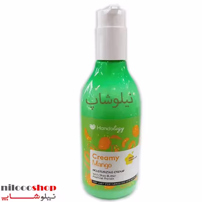 کرم آبرسان هندولوژی مدل Creamy Mango حجم 375 میلی لیتر