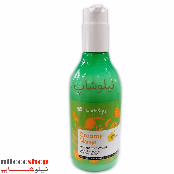 کرم آبرسان هندولوژی مدل Creamy Mango حجم 375 میلی لیتر