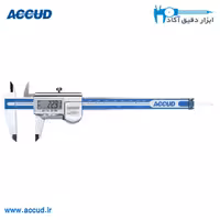 کولیس دیجیتال (ضد آب) 15 سانتی متر صفحه فلزی Accud (آکاد) مدل 112-006-12