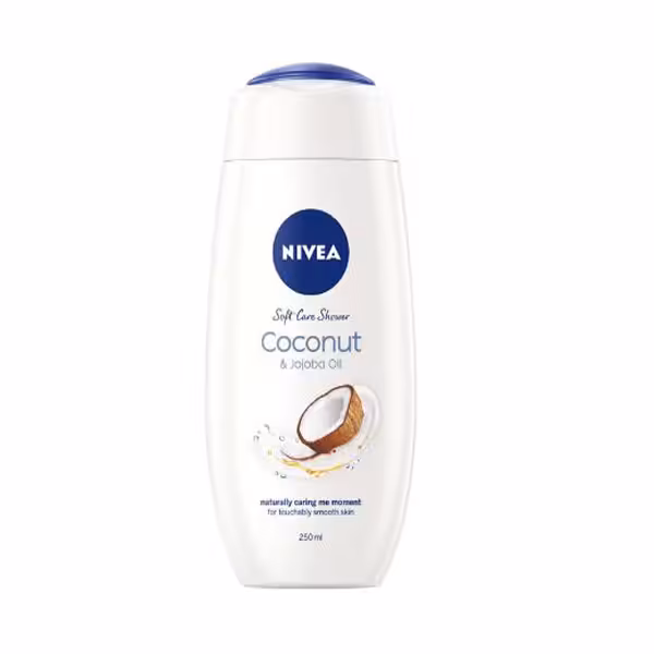 شامپو بدن نیوآ مدل COCONUT & JOJOBA Oil حجم 250 میلی لیتر