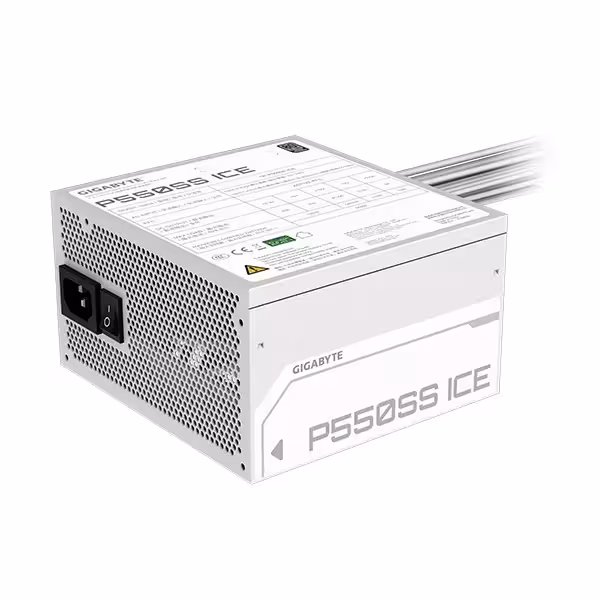 منبع تغذیه کامپیوتر گیگابایت مدل GIGABYTE P550SS ICE