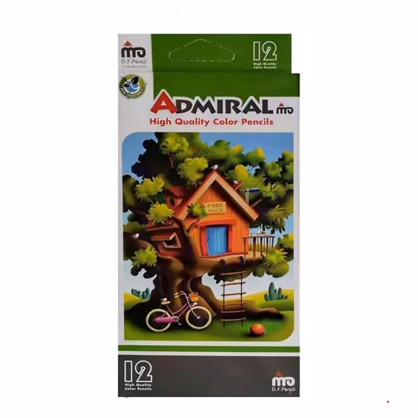مدادرنگی 12 رنگ ادمیرال ADMIRAL