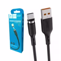 کابل تبدیل مغناطیسی USB به Type-C دنمن مدل D18T طول 1 متر