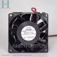 فن 8x8x3.8 سه سیم NMB 24V DC