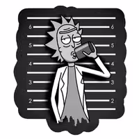 استیکر لپ تاپ طرح Rick کد 01