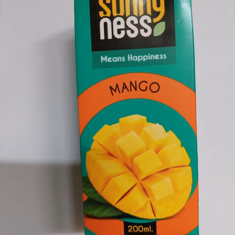 آبمیوه پاکتی سانی نس  تاریخ تا آخر  شهریور