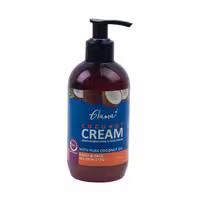 کرم مرطوب کننده دست و صورت گلاما Coconut Oil (مناسب انواع پوست، حجم 200 میلی لیتر)