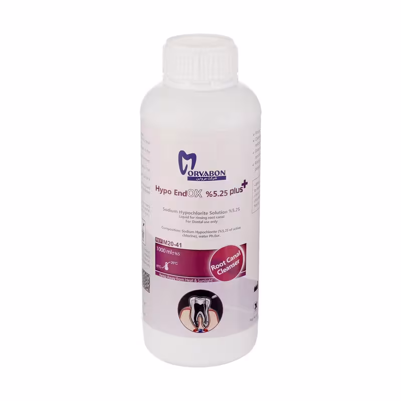 محلول هایپو کلرید سدیم 1000 میلی لیتری مروابن Morvabon – Hypo Endox