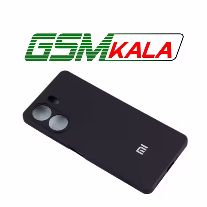 قاب سیلیکونی Highcopy زیربسته شیائومی Redmi 13C - Poco C65 محافظ لنزدار