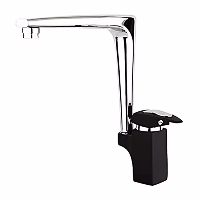 شیر ظرفشویی راسان مشکی مدل هیلدا