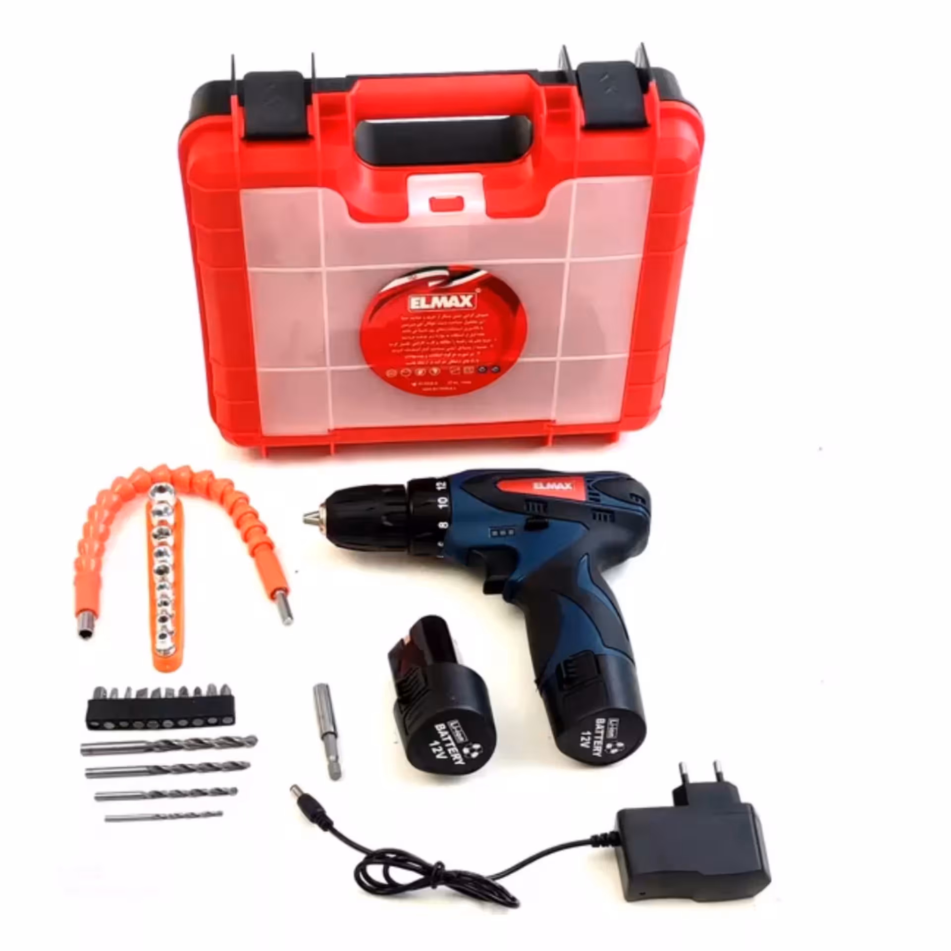 دریل شارژی المکس مدل 210