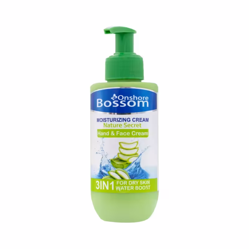 کرم آبرسان آلوئه ورا پمپی 250 میلی‌لیتر بوسوم