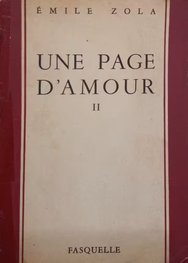 Une page d´amour: Tome II | Émile Zola