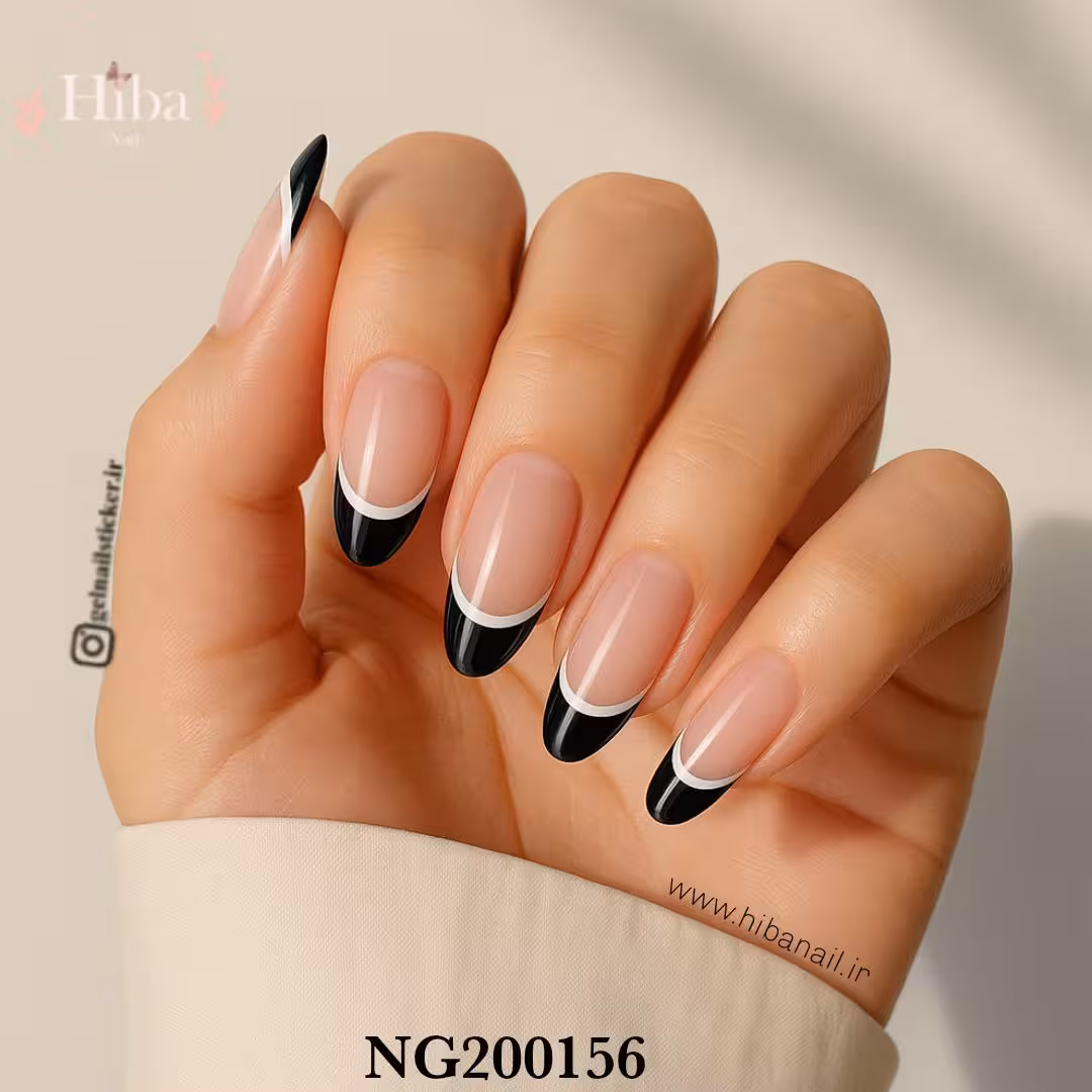 استیکر ژله ای کاشت ناخن (نیل رپ)_کد NG200156