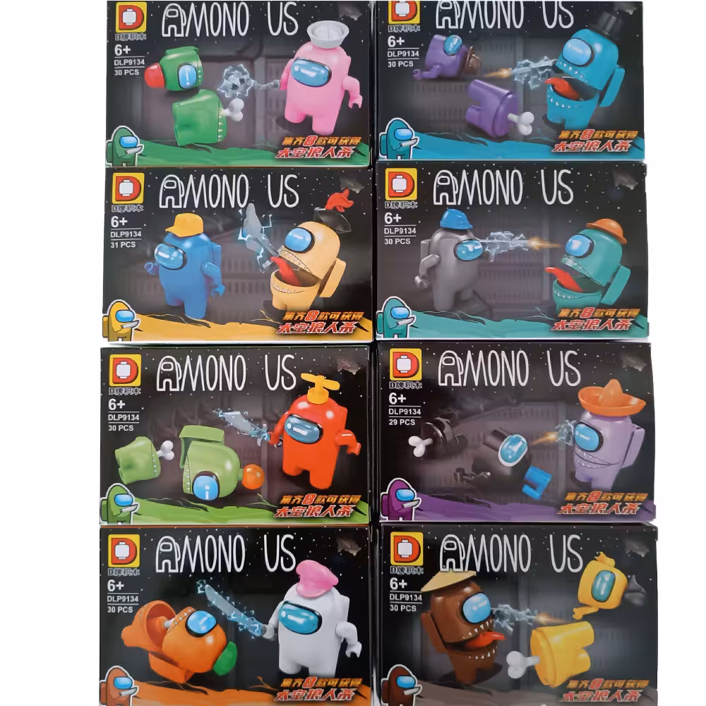 لگو امانگ آس Among us مدل زامبی بسته 8 عددی