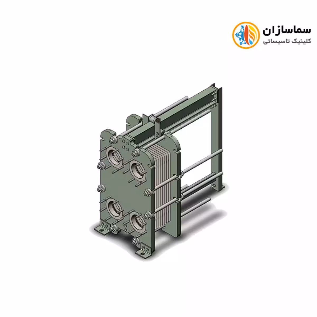 مبدل حرارتی صفحه ای سهند مدل SDS20