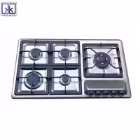 اجاق گاز صفحه ای استیل دنپاسر مدل اپکس