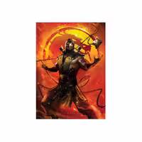 تابلو متال پوستر a4 – طرح Mortal Konbat