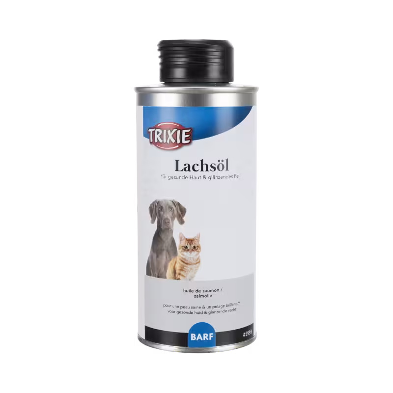 روغن ماهی سالمون سگ و گربه برند Trixie تریکسی 250 میلی