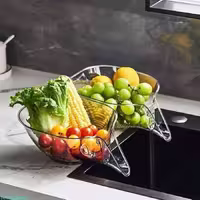 آبکش لبه سینک، جنس کریستال