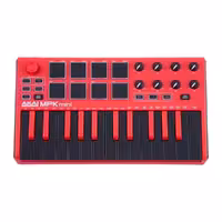 میدی کنترلر AKAI MPK Mini MK2 Red