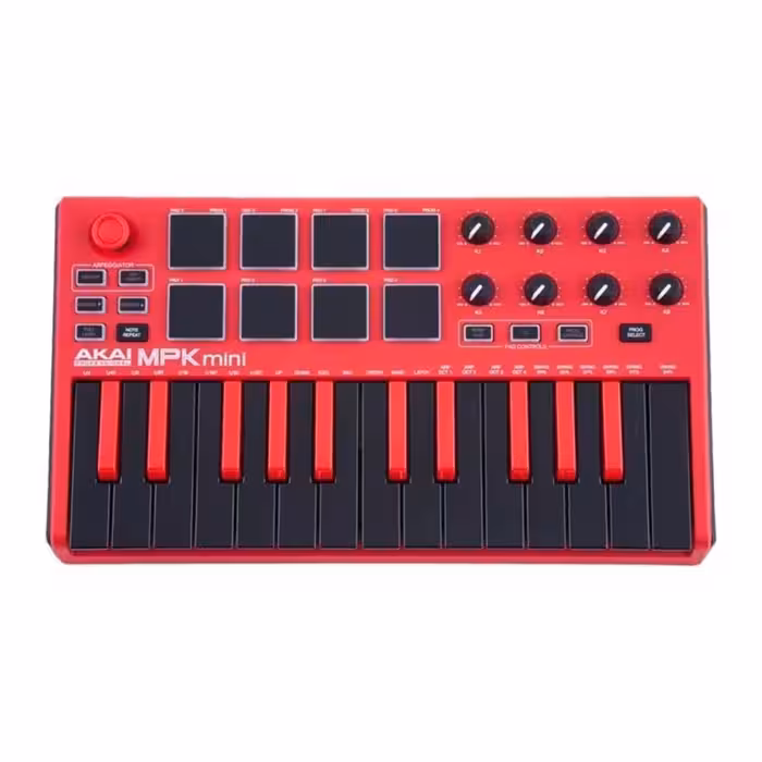 میدی کنترلر AKAI MPK Mini MK2 Red