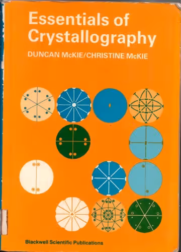 خرید و دانلود نسخه کامل کتاب Essentials of Crystallography