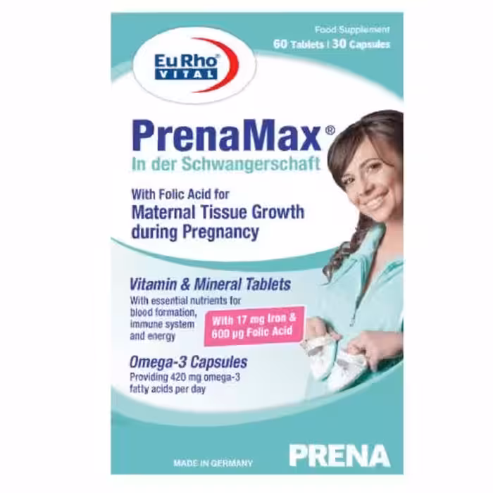 قرص و کپسول پرینامکس دیورینگ پرگننسی یوروویتال