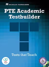 کتاب انگلیسی آزمون پی تی ای آکادمیک تست بیلدر PTE Academic Testbuilder