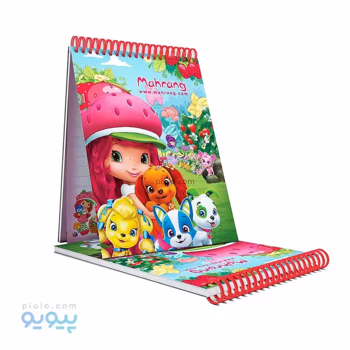 دفترچه یادداشت طرح انیمیشن توت فرنگی کوچولو 2عددی