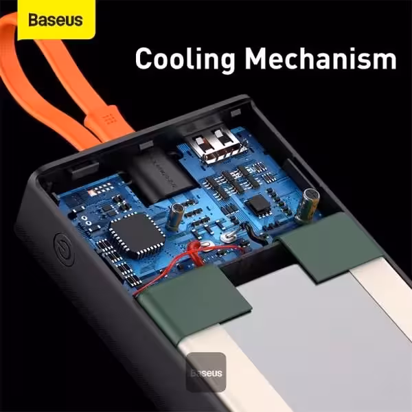 پاوربانک باسئوس مدل PPJL000001 ظرفیت 20000 میلی آمپر ساعت
