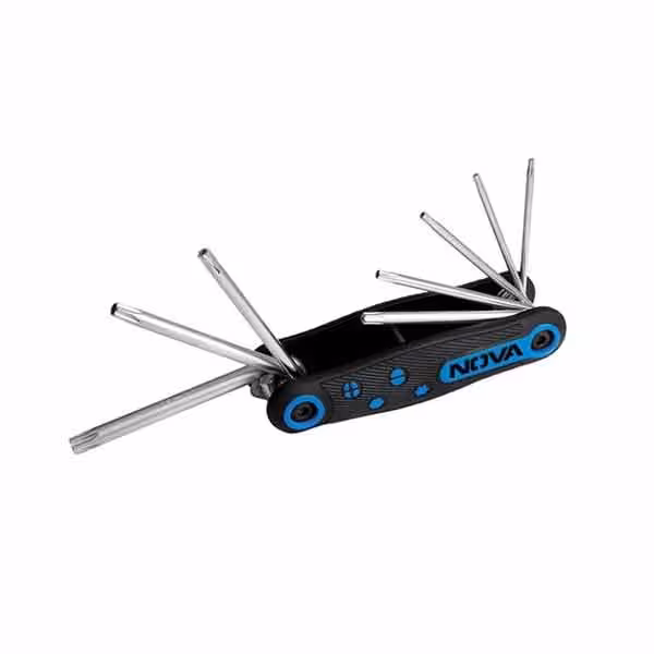 ست آلن چاقویی ستاره ای نووا 8 عددی مدل NTK-1140