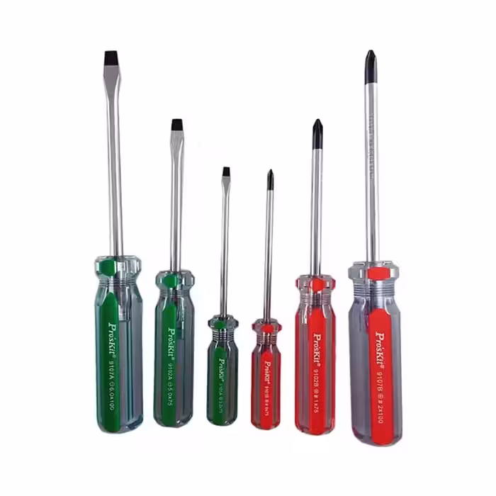 ست پیچ گوشتی دو سو چهارسو 6 عددی پروسکیت ProsKit SW-9106