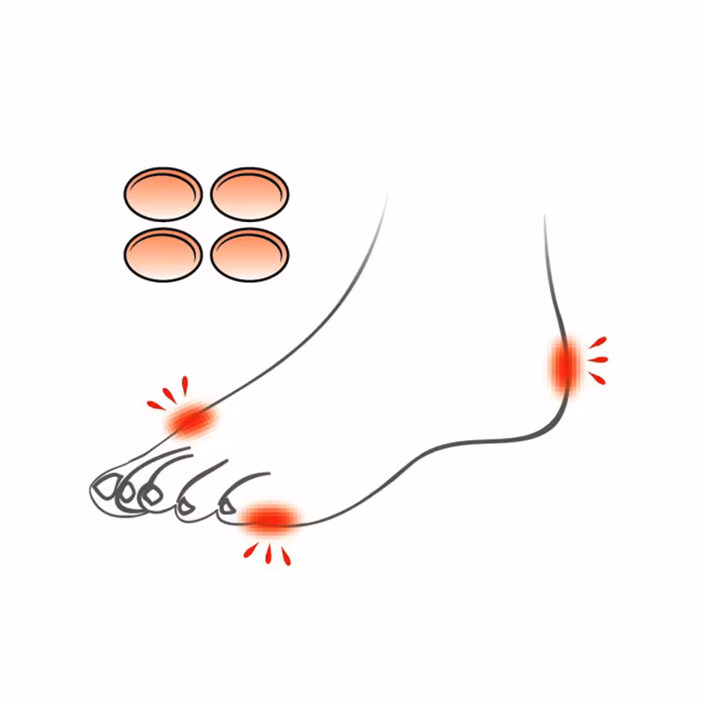 ضربه گیر سیلیکونی پا مدل TH35 اتسی OTESSY