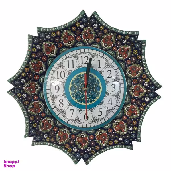 ساعت دیواری میناکاری کد 005