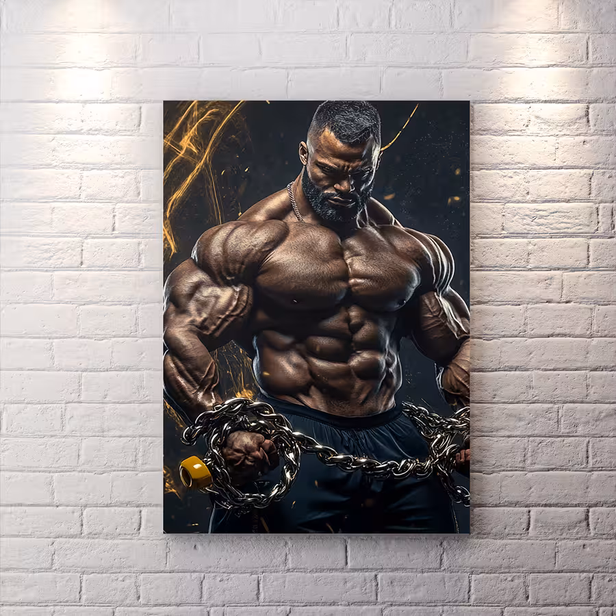 تخته شاسی طرح بدنساز برای باشگاه HQCs-2368