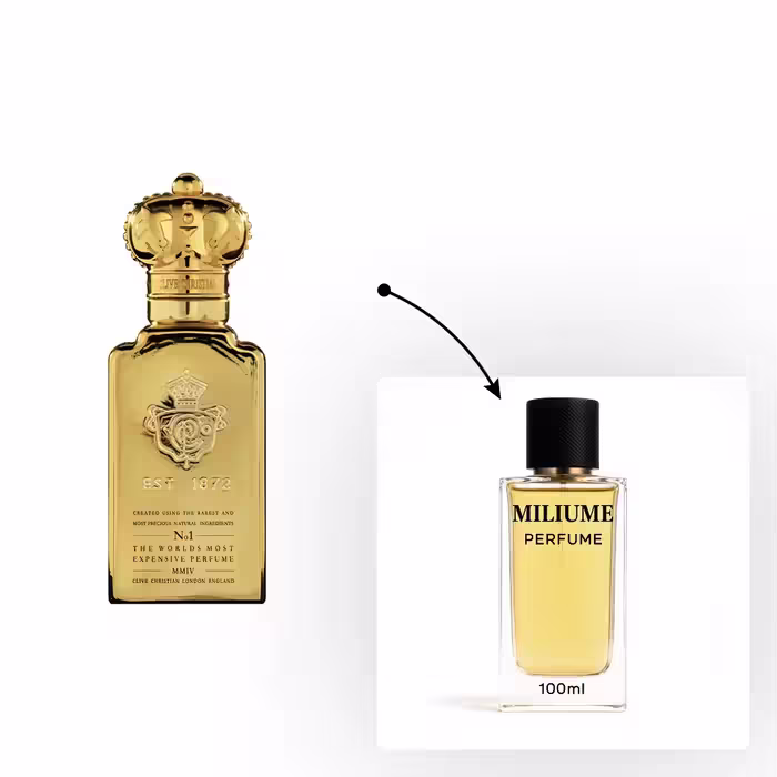 اسانس عطر Clive Christian No. 1 برند kpf - کد 2707 - کلایو کریستین نامبر وان 100ML - میلیوم پرفیوم