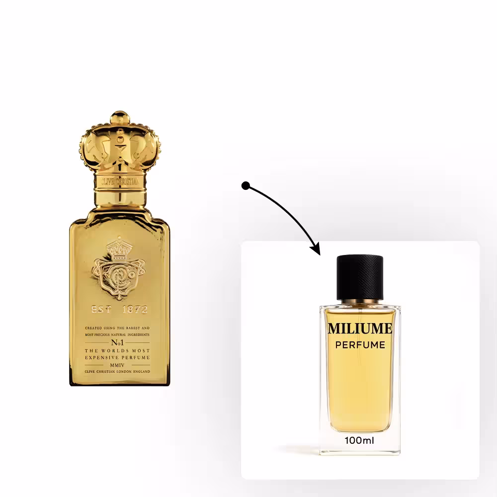 اسانس عطر Clive Christian No. 1 برند kpf - کد 2707 - کلایو کریستین نامبر وان 100ML - میلیوم پرفیوم