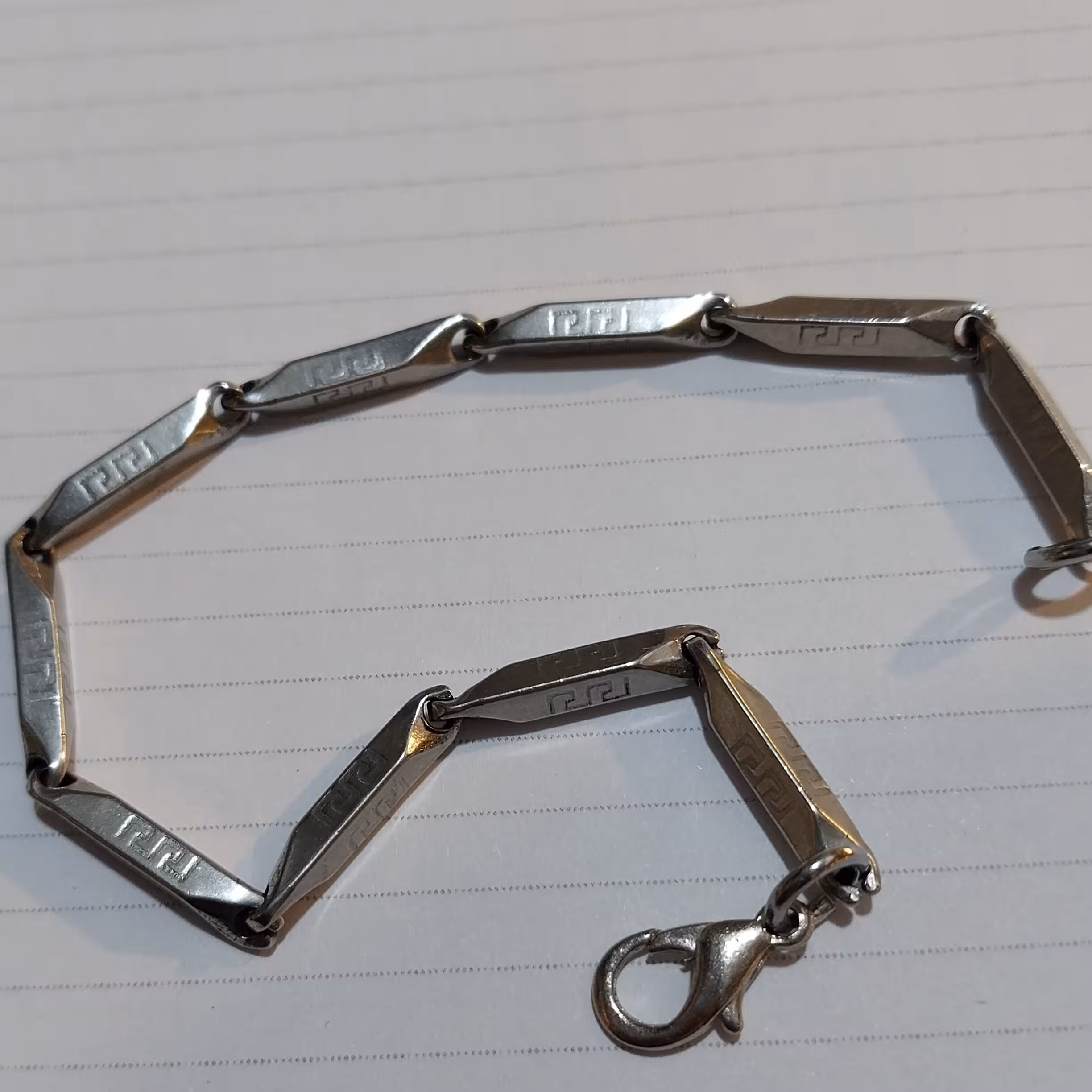 دستبند وگردنبند استیل 