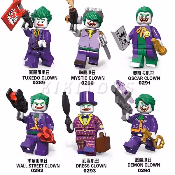 لگو ادمک مینی فیگور جوکر دکول DECOOL0289-0294